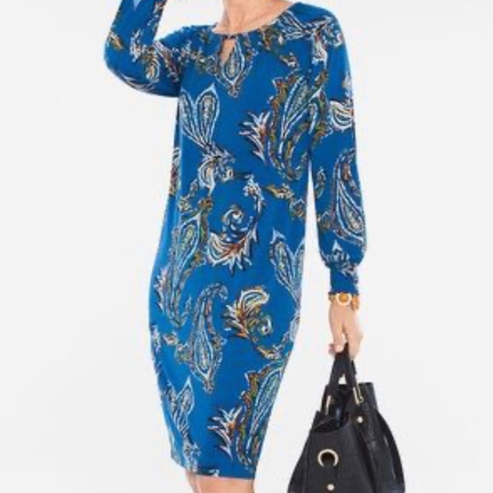 Opulent Paisley Dress